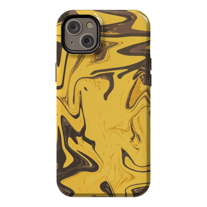 iPhone 14 Plus StrongFit Yellowest Abstract by Creativeaxle