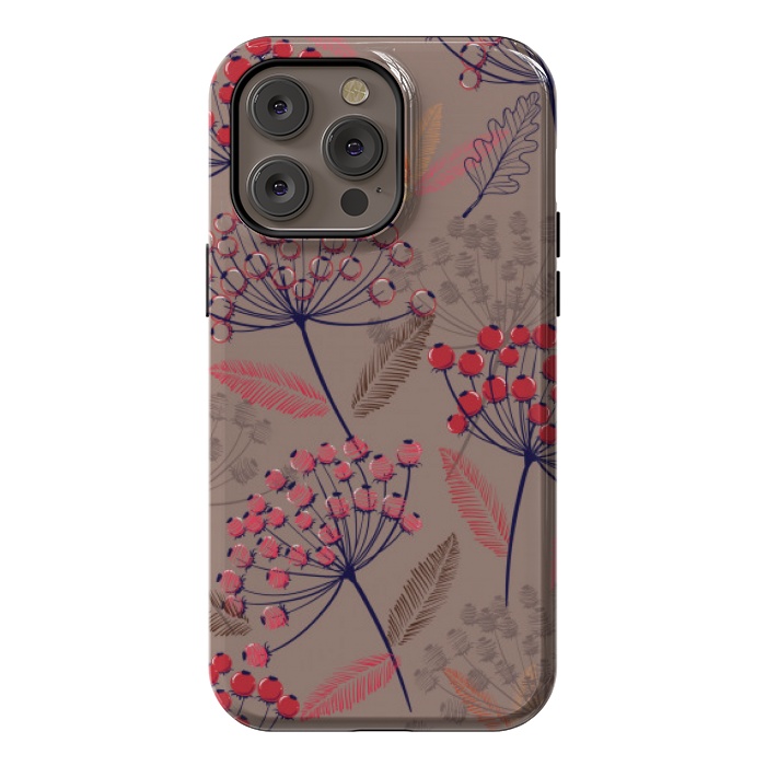 iPhone 14 Pro max StrongFit cute cherry pattern  by MALLIKA