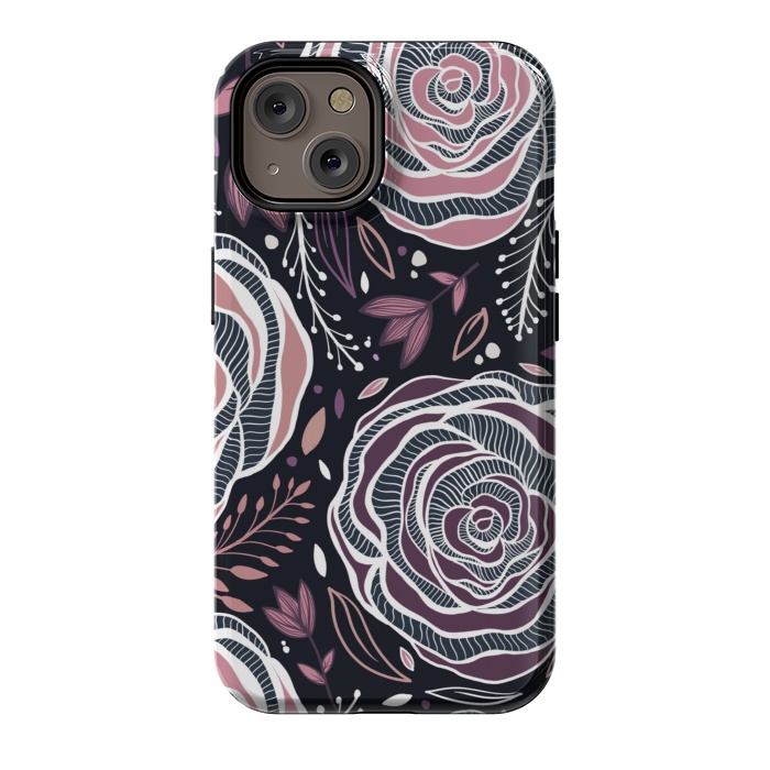 iPhone 14 StrongFit Florals by Rose Halsey