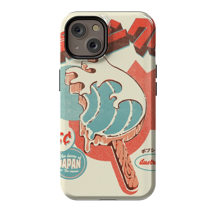 iPhone 14 StrongFit Great Wave Ice Pop by Ilustrata