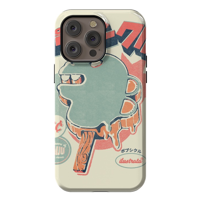 iPhone 14 Pro max StrongFit Kaiju Ice pop by Ilustrata