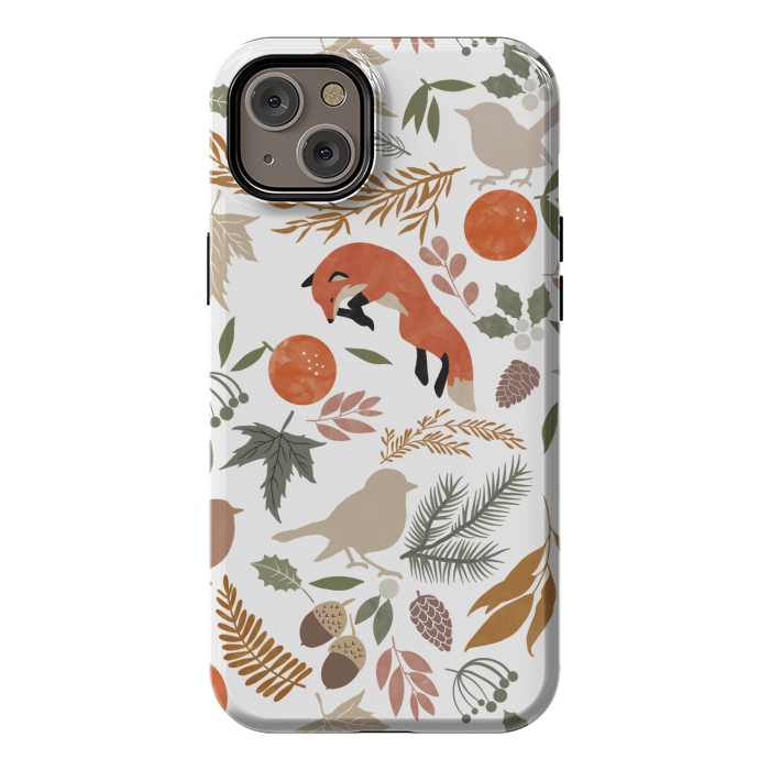 iPhone 14 Plus StrongFit Autumn fox II by Mmartabc