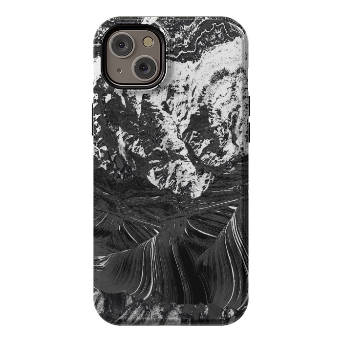 iPhone 14 Plus StrongFit Dark sandstone mountain landscape by Oana 