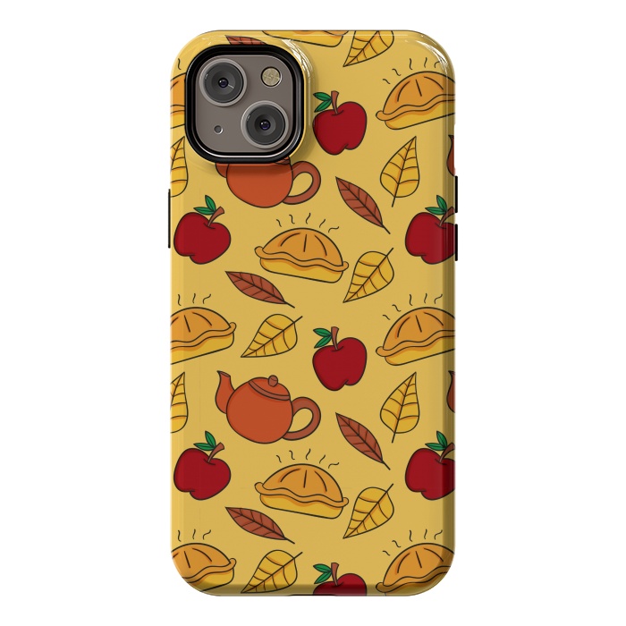 iPhone 14 Plus StrongFit apple pie pattern by MALLIKA