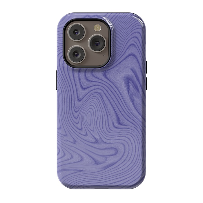 iPhone 14 Pro StrongFit Purple Fields by Martina