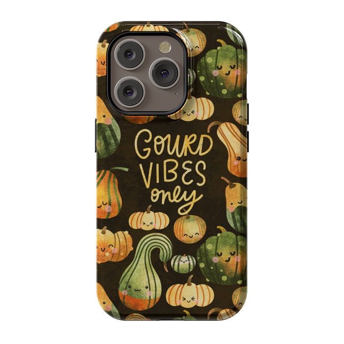 iPhone 14 Pro StrongFit Gourd Vibes Only by Noonday Design