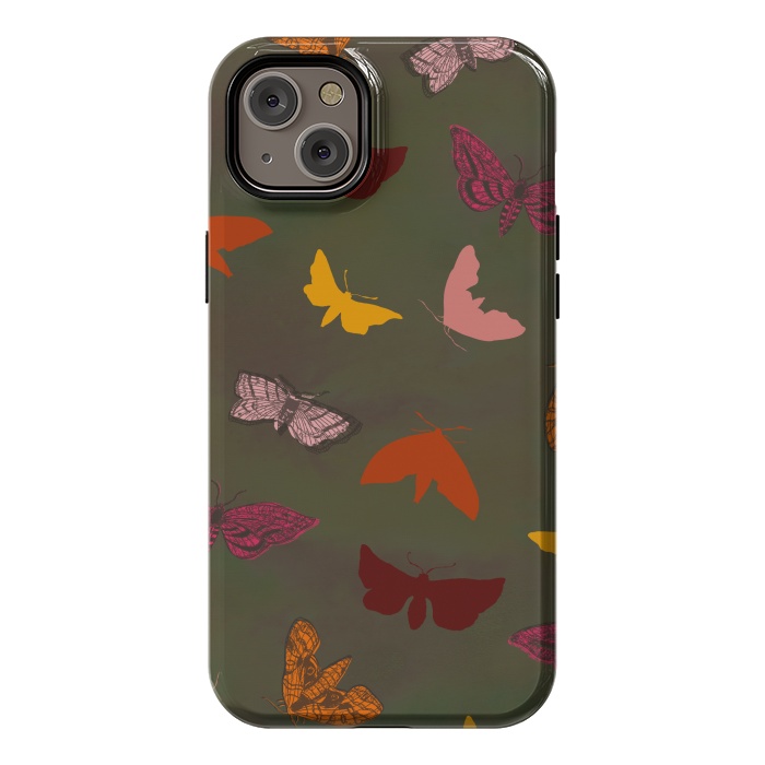 iPhone 14 Plus StrongFit Butterflies & Moths by Lotti Brown