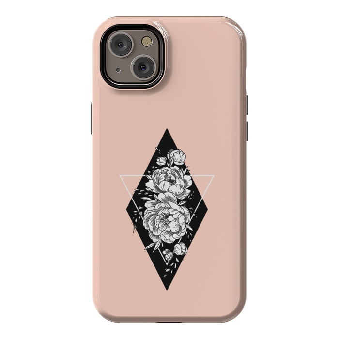 iPhone 14 Plus StrongFit Floral diamond by Jms