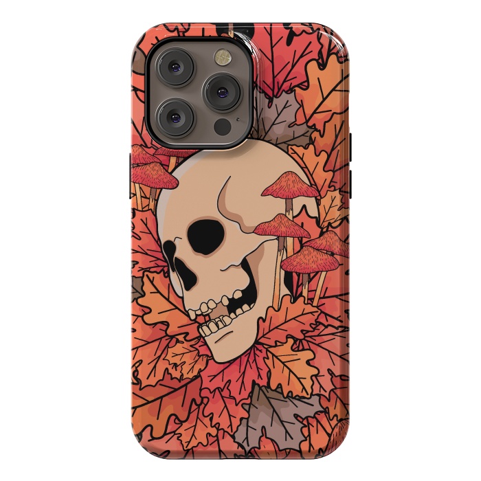 iPhone 14 Pro max StrongFit The skull of autumn by Steve Wade (Swade)