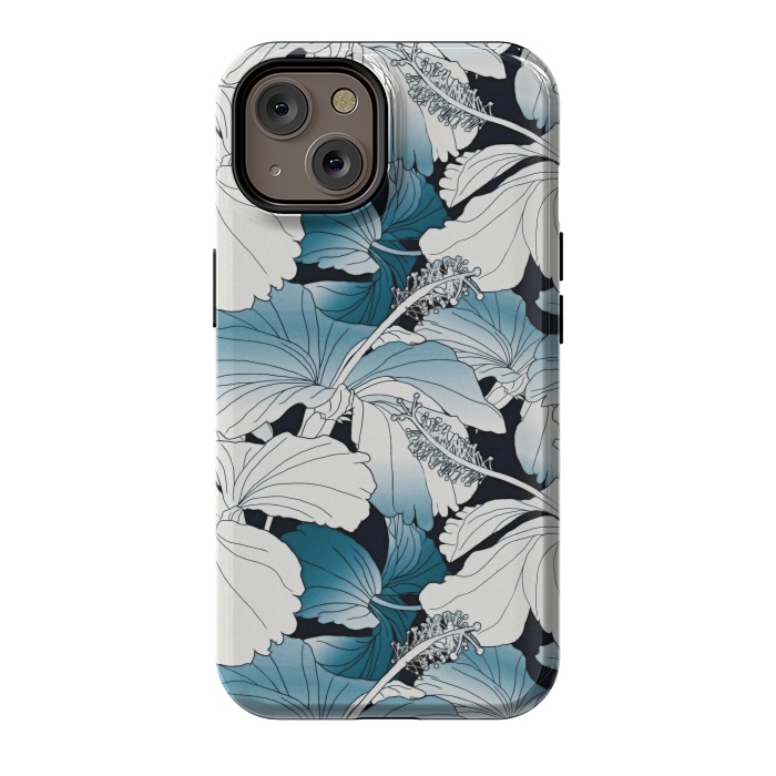 iPhone 14 StrongFit White hibiscus  by Winston