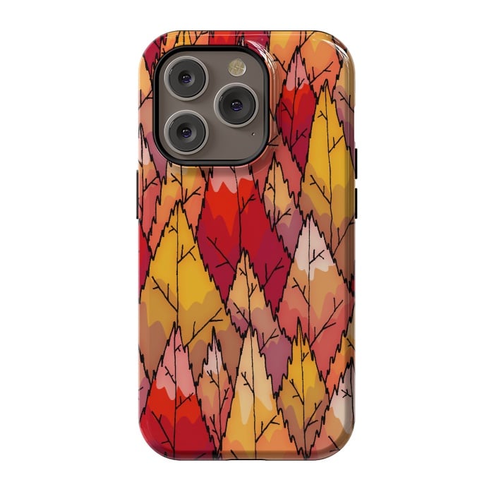 iPhone 14 Pro StrongFit The autumnal woodland  by Steve Wade (Swade)