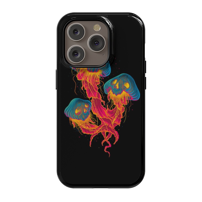 iPhone 14 Pro StrongFit Jellyskull by Afif Quilimo