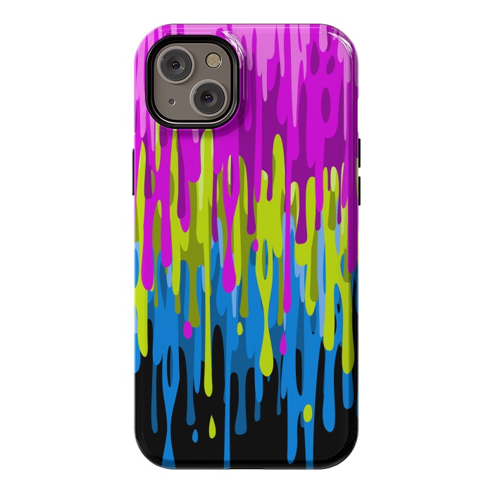 iPhone 14 Plus StrongFit Colorful liquid by Alberto
