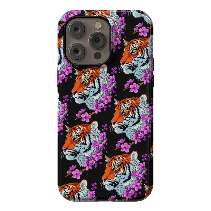 iPhone 14 Pro max StrongFit Tiger Cherry Tree by Alberto