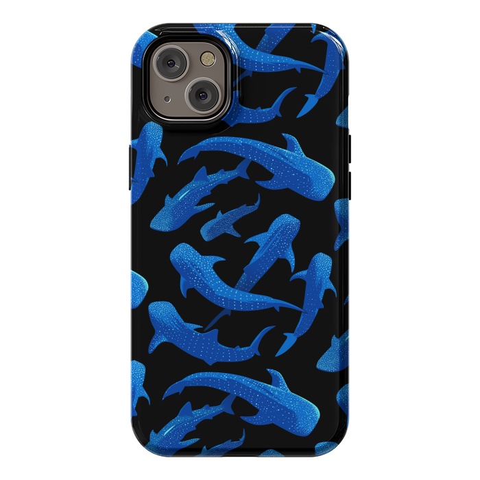 iPhone 14 Plus StrongFit Shark Whales by Alberto
