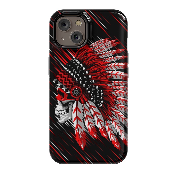 iPhone 14 StrongFit Indian Skull by Alberto