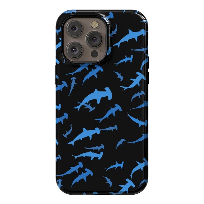 iPhone 14 Pro max StrongFit hammerhead sharks by Alberto