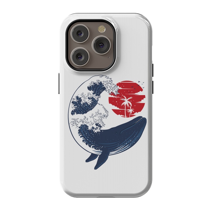 iPhone 14 Pro StrongFit wave whale by Alberto
