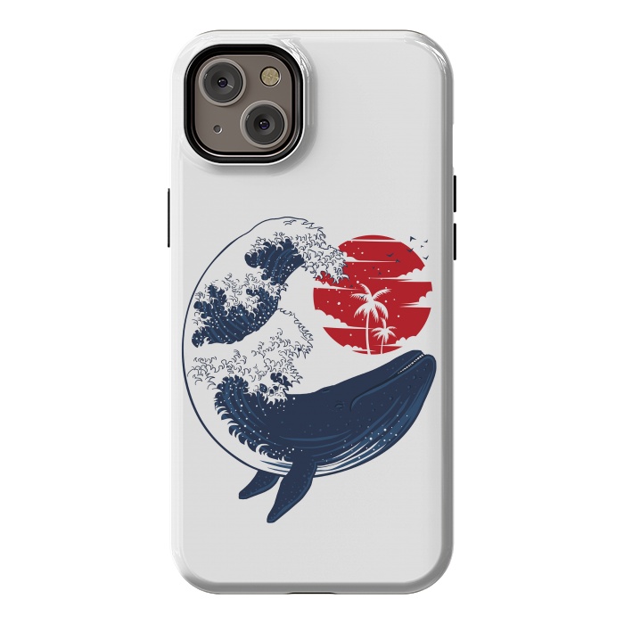 iPhone 14 Plus StrongFit wave whale by Alberto