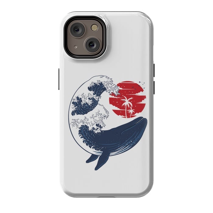 iPhone 14 StrongFit wave whale by Alberto