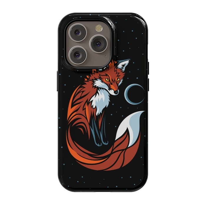 iPhone 14 Pro StrongFit Tribal Fox by Alberto