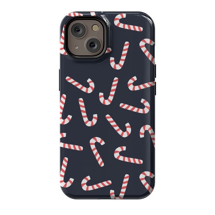 iPhone 14 StrongFit Candy Cane 02 by Jelena Obradovic