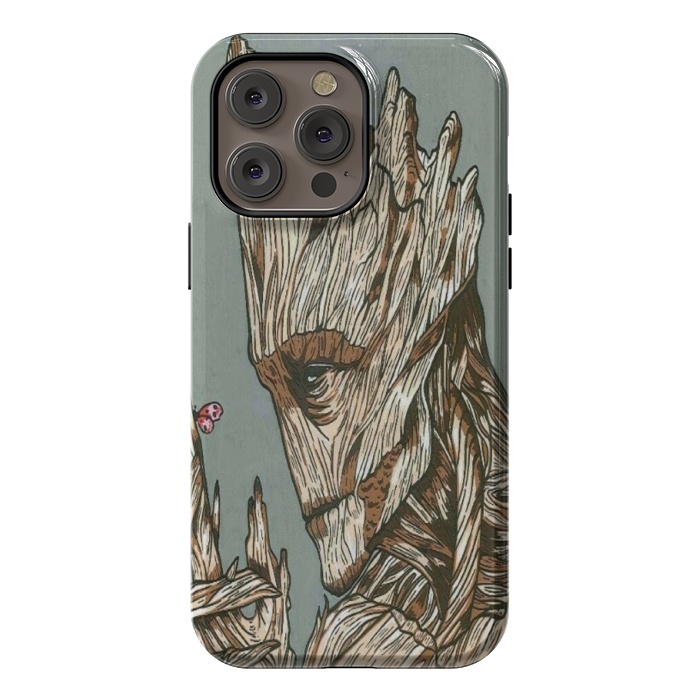 iPhone 14 Pro max StrongFit Groot by Varo Lojo