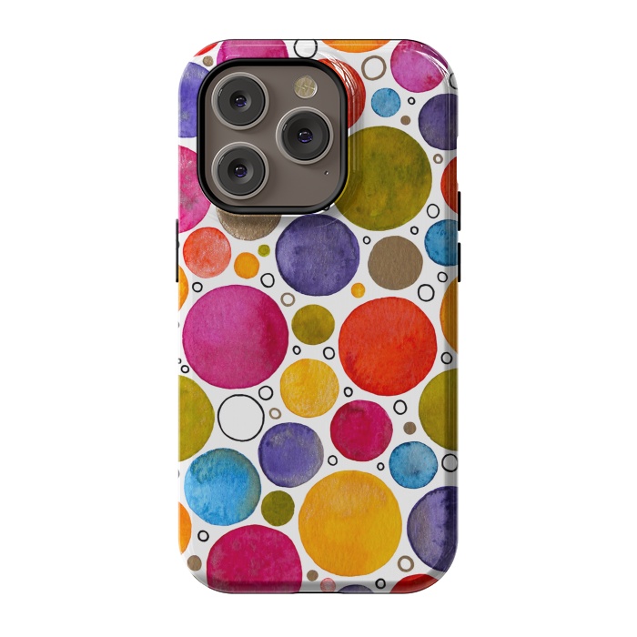 iPhone 14 Pro StrongFit That's It, I'm Going Dotty by Paula Ohreen
