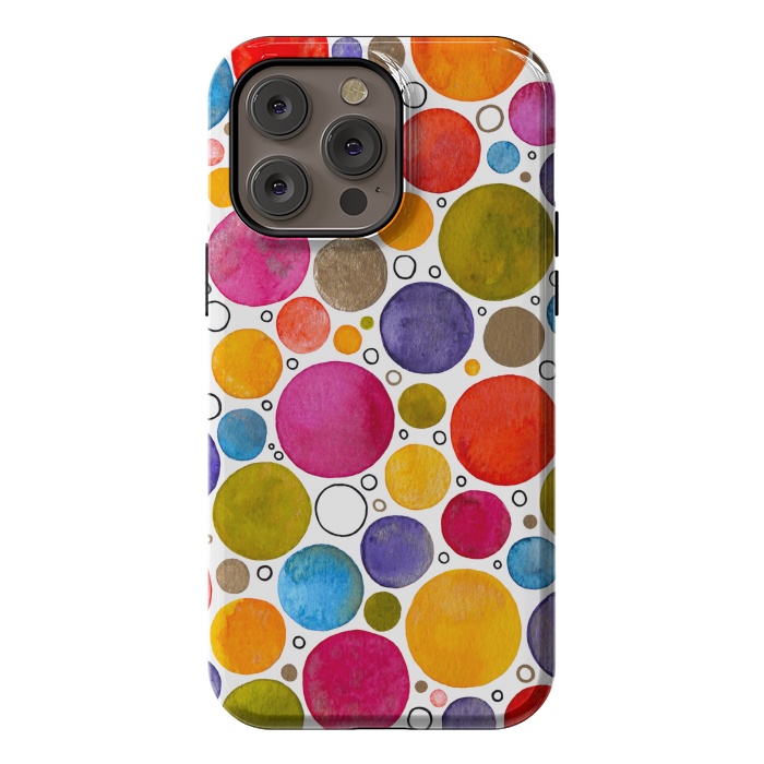 iPhone 14 Pro max StrongFit That's It, I'm Going Dotty by Paula Ohreen