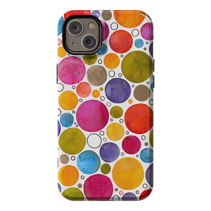 iPhone 14 Plus StrongFit That's It, I'm Going Dotty by Paula Ohreen