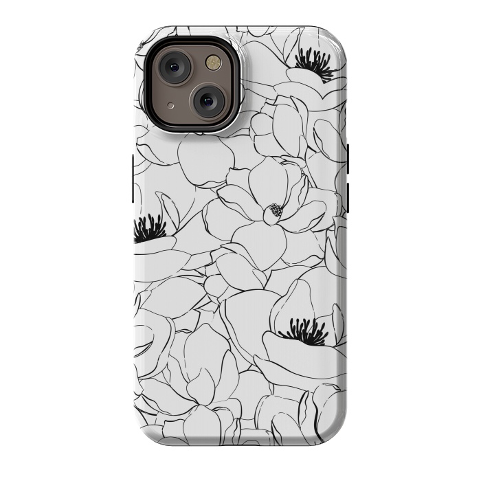 iPhone 14 StrongFit Magnolias by Martina