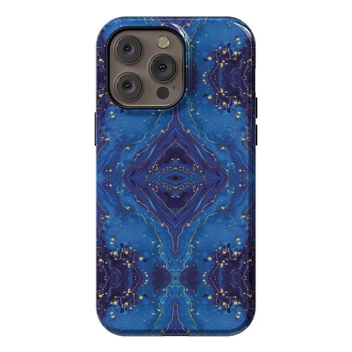iPhone 14 Pro max StrongFit blue marble shades by MALLIKA