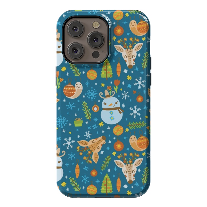 iPhone 14 Pro max StrongFit snowman is love by MALLIKA