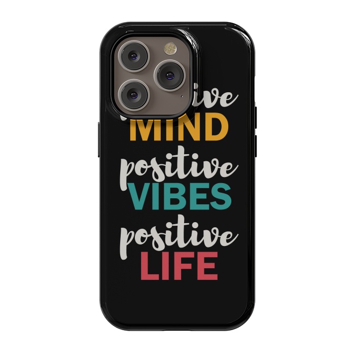 iPhone 14 Pro StrongFit Positive Life by TMSarts