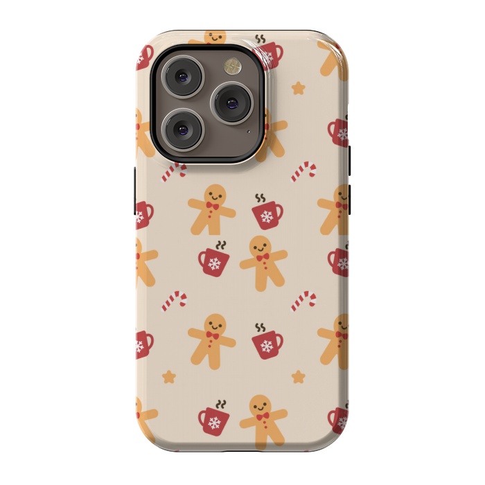 iPhone 14 Pro StrongFit ginger bread love 3  by MALLIKA