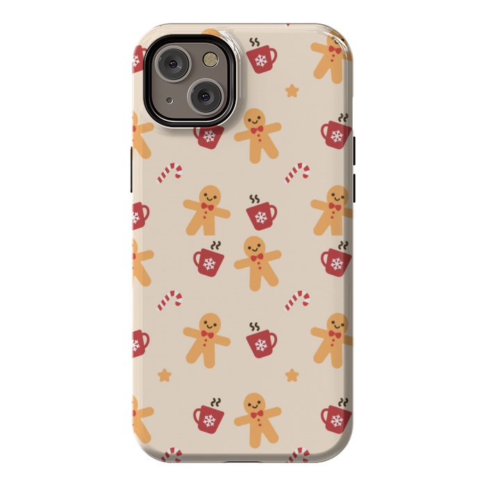 iPhone 14 Plus StrongFit ginger bread love 3  by MALLIKA