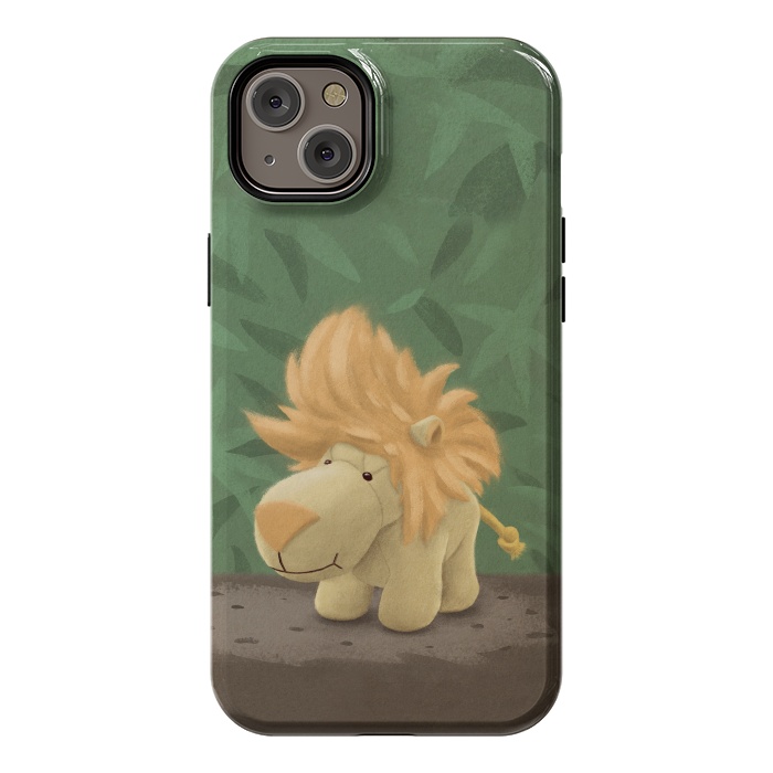 iPhone 14 Plus StrongFit Cute lion by Laura Nagel