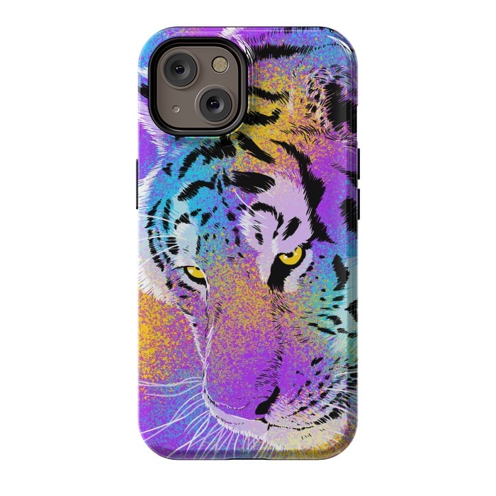 iPhone 14 StrongFit Colorful Tiger by Alberto