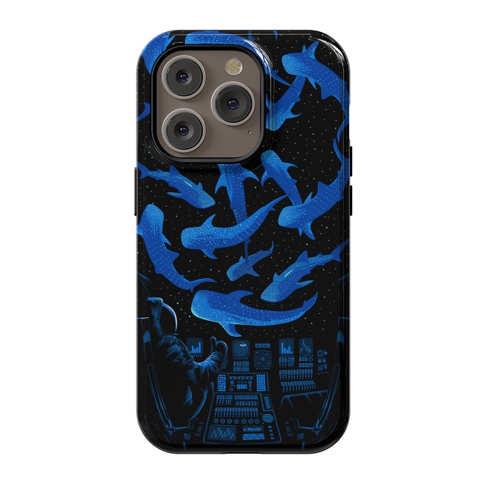iPhone 14 Pro StrongFit Astronaut Killer Whale by Alberto