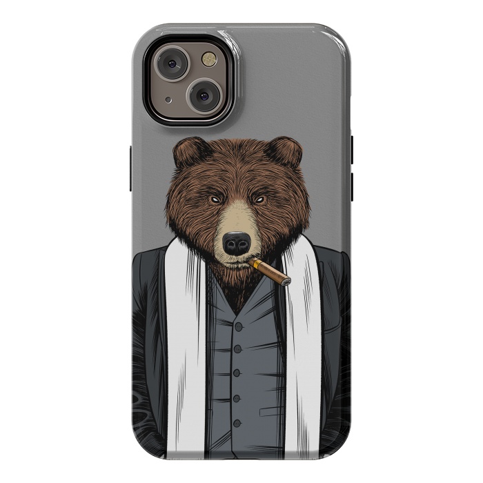 iPhone 14 Plus StrongFit Mafia Grizzly Bear by Alberto