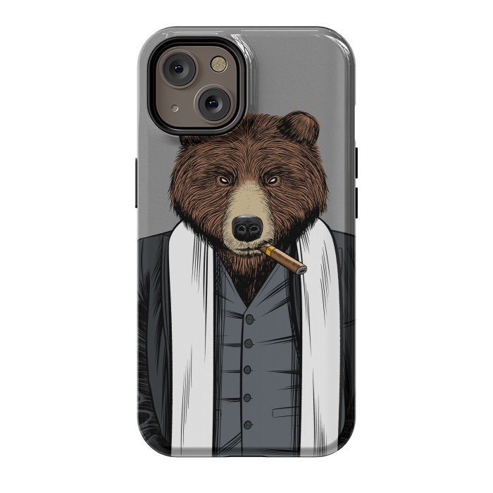 iPhone 14 StrongFit Mafia Grizzly Bear by Alberto