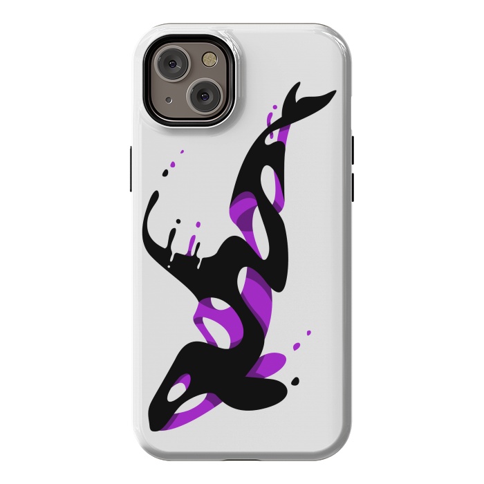 iPhone 14 Plus StrongFit Liquid Killer Whale by Alberto