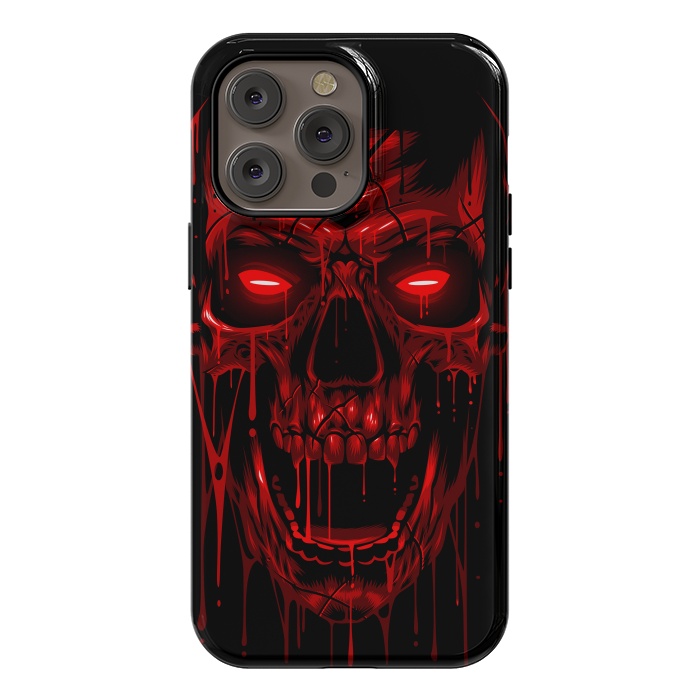iPhone 14 Pro max StrongFit Blood Skull by Alberto