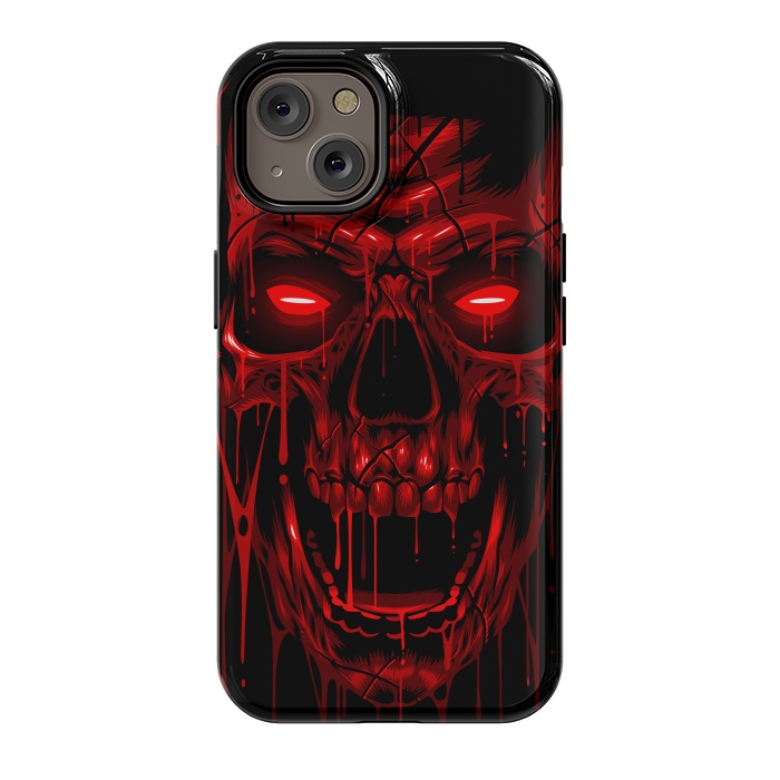 iPhone 14 StrongFit Blood Skull by Alberto