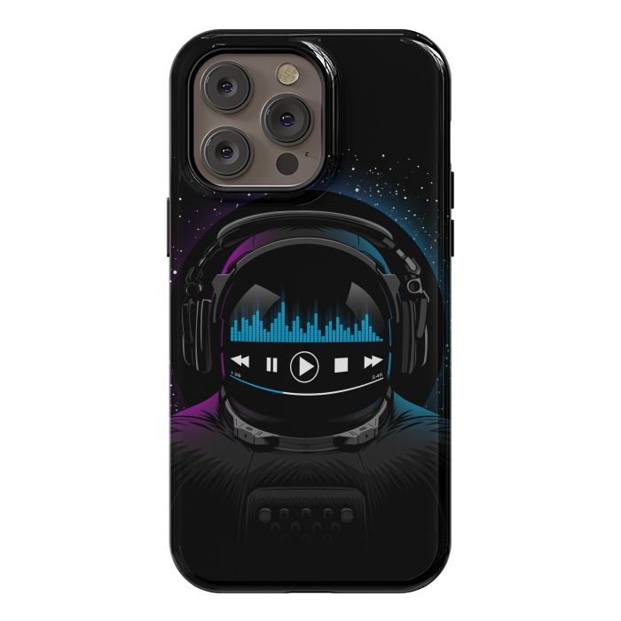 iPhone 14 Pro max StrongFit Music disco Astronaut by Alberto