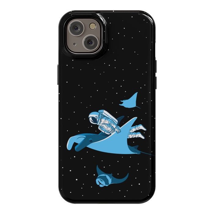iPhone 14 Plus StrongFit Astronaut blanket fish by Alberto