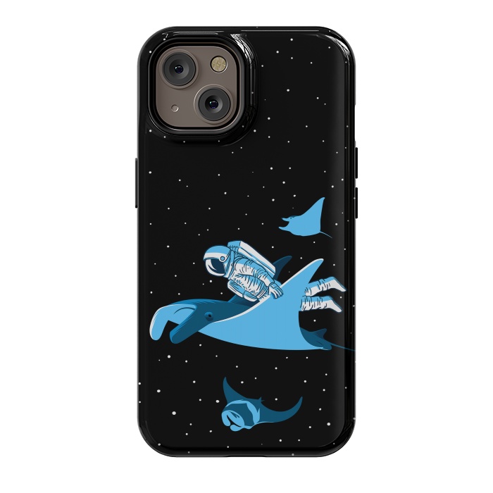 iPhone 14 StrongFit Astronaut blanket fish by Alberto