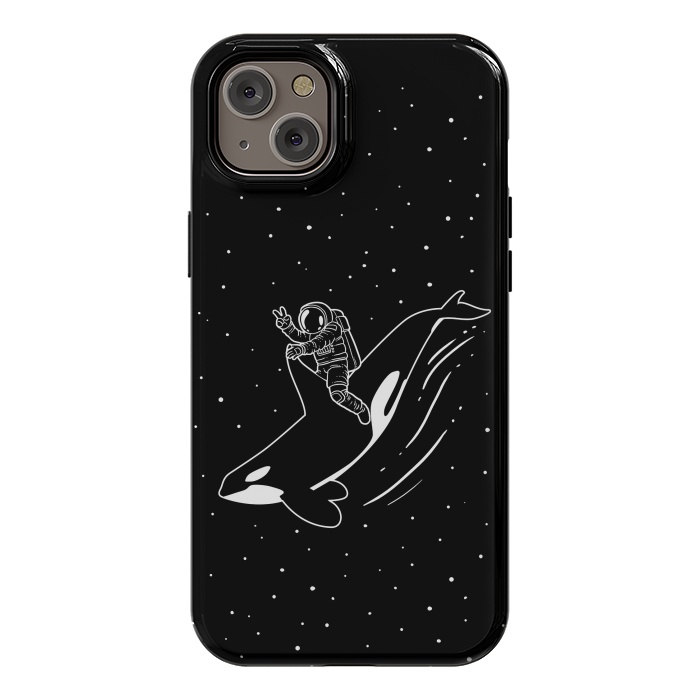 iPhone 14 Plus StrongFit Killer Whale Astronaut by Alberto