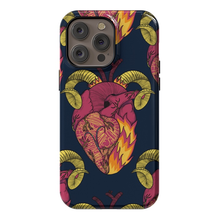iPhone 14 Pro max StrongFit Aries Heart by Ranggasme