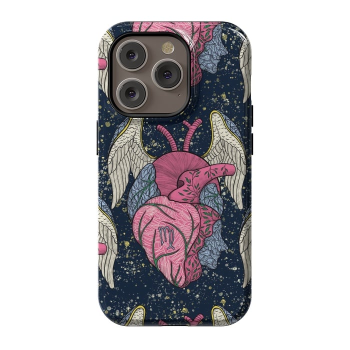 iPhone 14 Pro StrongFit Virgo Heart by Ranggasme